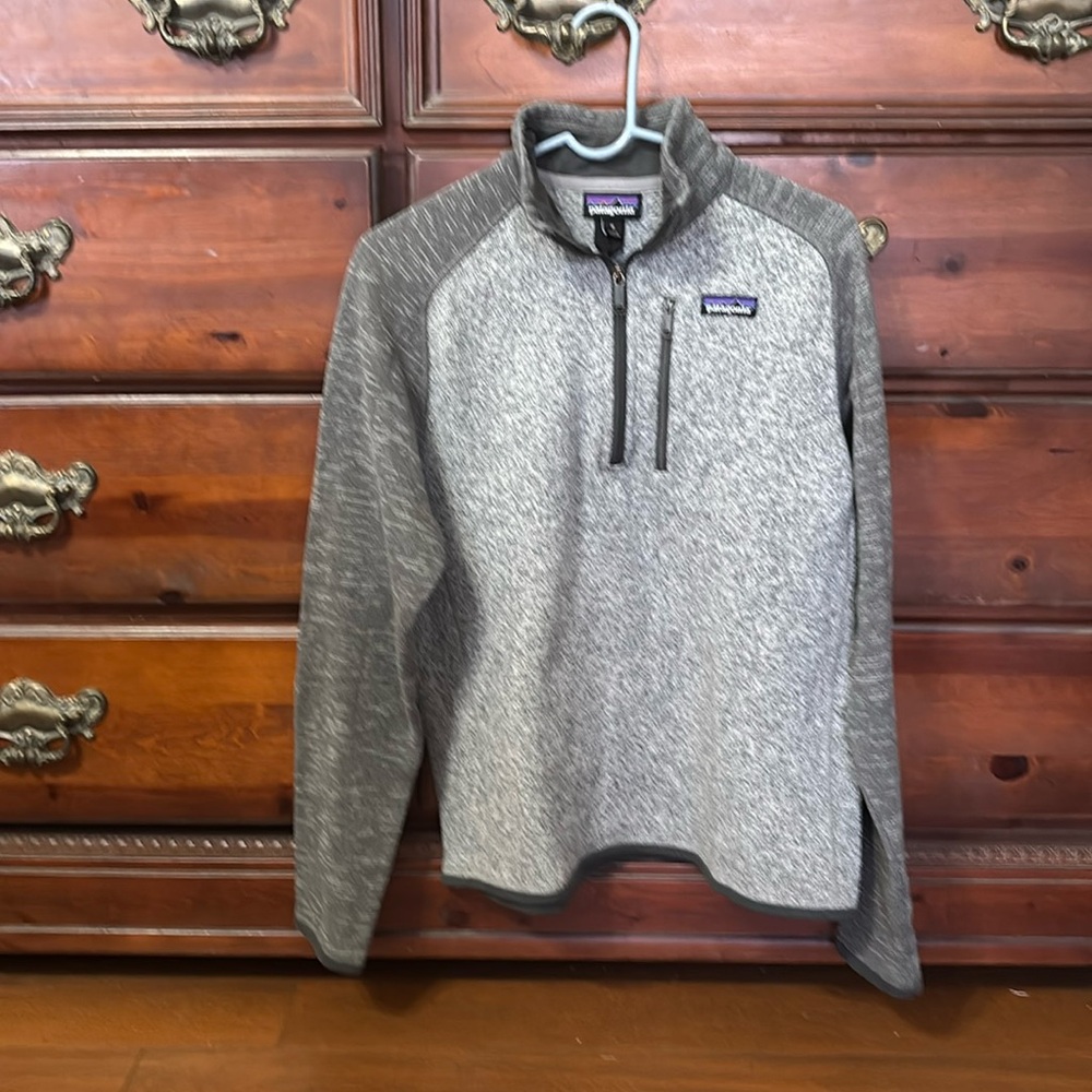 Patagonia Better Sweater 1/4 zip jacket.